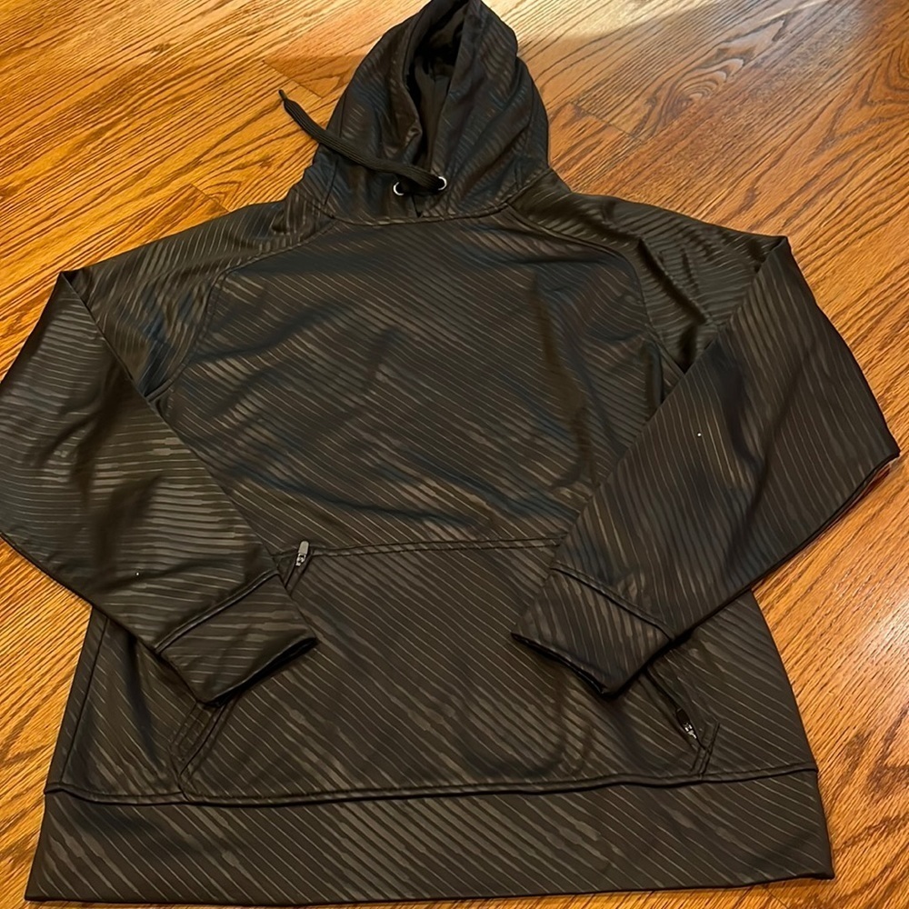 J America Men’s Black Hoodie Size M